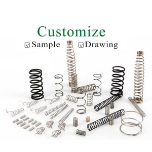 Customized Metal Precision Spring Manufacturer Stainless Steel Carbon Steel Good Quality Compression Springs